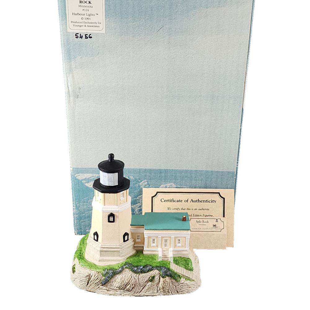 Harbour Lights Lighthouses 1991 Split Rock Minnesota #124